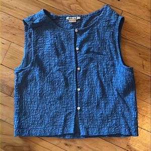 Paloma wool livi smock Erich sleeveless shirt/ sky blue - medium / BNWOT